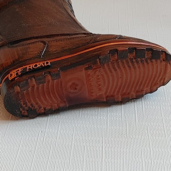CARLAW FOOTWEAR Sample Rubber Boot Mini 4.5" tall - Picture 6 of 6